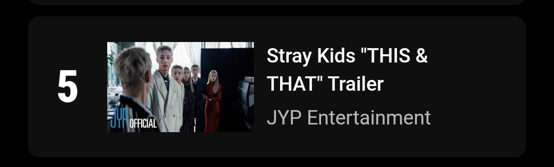 SkzGrFanbase's tweet photo. In addition, the trailer climbed to #5 in the Film &amp; Trailers category in Greece

#StrayKids #스트레이키즈
#THIS_AND_THAT https://t.co/Hm735y6sY2