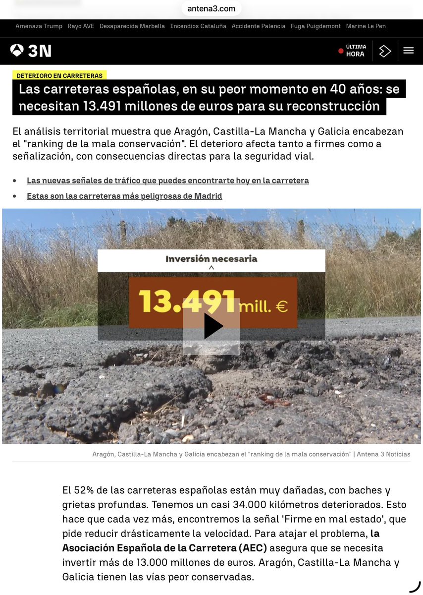 CesarSinde's tweet photo. Nueva forma de robarte:

Colocan en coche en paralelo a la carretera, pero en sentido contrario

Dejan el maletero a medio abrir con el mini radar

Es por tu seguridad. Porque ya se sabe que las carreteras están en su mejor estado de la historia para que no tengas un accidente https://t.co/hKaueQjEOv