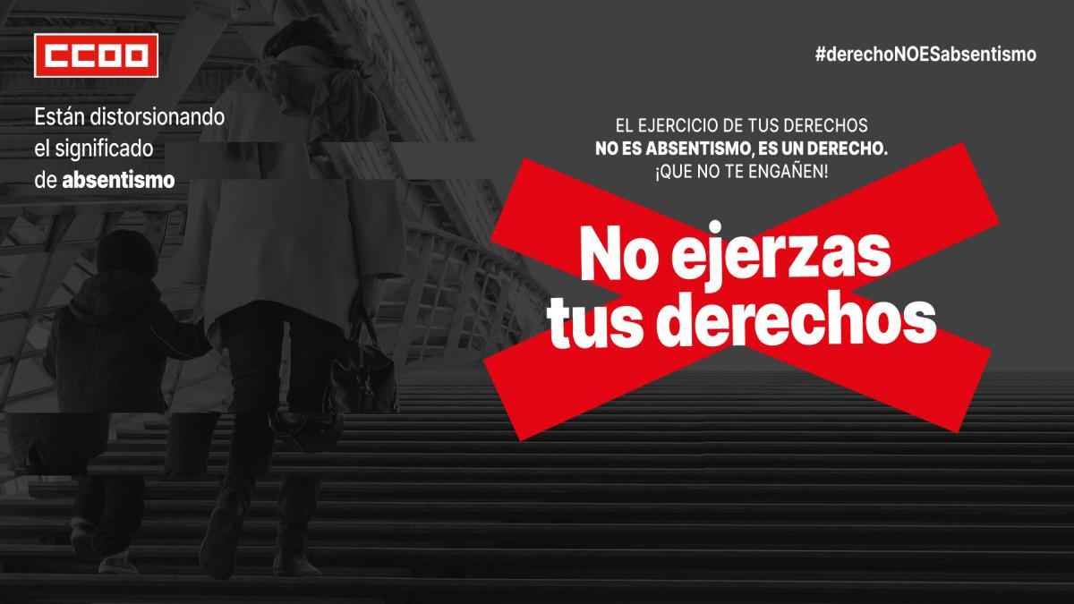CCOOCyL's tweet photo. 🛑 CCOO CyL responde a Feijóo: una baja médica es un derecho constitucional y un acto médico, no picaresca. 

⚠️ +50% de las plantillas en CyL va a trabajar enferma por miedo o presión.

💸 Se hacen 110.000 horas extrad NO pagadas a la semana en la comunidad. 

CCOO no permitirá recortes en prestaciones. 

¡Los derechos se defienden! ✊
#derechoNOESabsentismo

Más información 👇🏻 
https://t.co/pFis03thJt