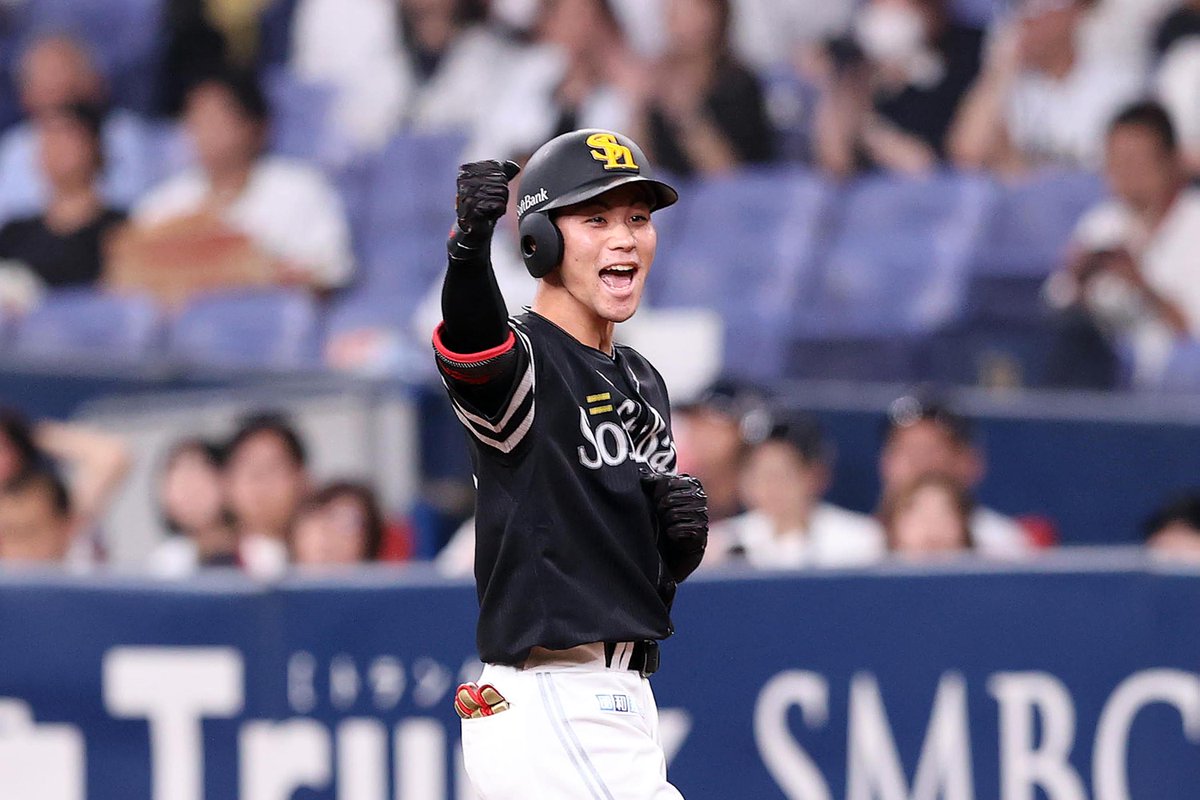 takafullc2's tweet photo. 【1軍】

庄子雄大選手が先制タイムリー！！！！

#sbhawks #鷹フル https://t.co/Ij4WxOgcFQ