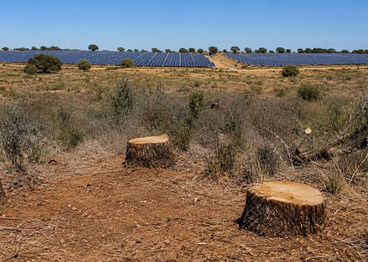 WimdenOudsten's tweet photo. Een bos dat 25 jaar geleden met Europees geld werd geplant om de natuur te herstellen, wordt nu gerooid... voor zonnepanelen.
In Jalance (Valencia) ligt meer dan 30 hectare beschermd steeneikenbos inmiddels tegen de vlakte, ondanks waarschuwingen van de eigen regionale natuurdienst.
Hoe kan dit gebeuren in een Natura 2000-gebied? Lees meer op https://t.co/SLNocTdLDM