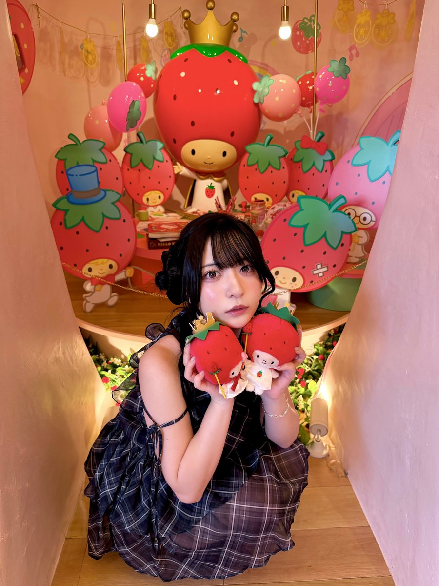 mizuki_asakura_'s tweet photo. いちごのお家🍓 https://t.co/xKxcxfZJ1M