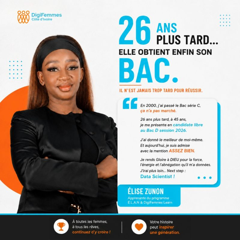 EmmanuelZebaze_'s tweet photo. Quelle force de caractère !
félicitations 🥳🥳🥳🥳

Zero excuses ! just do it !
il n'est jamais trop tard. https://t.co/6pLmrfshvQ