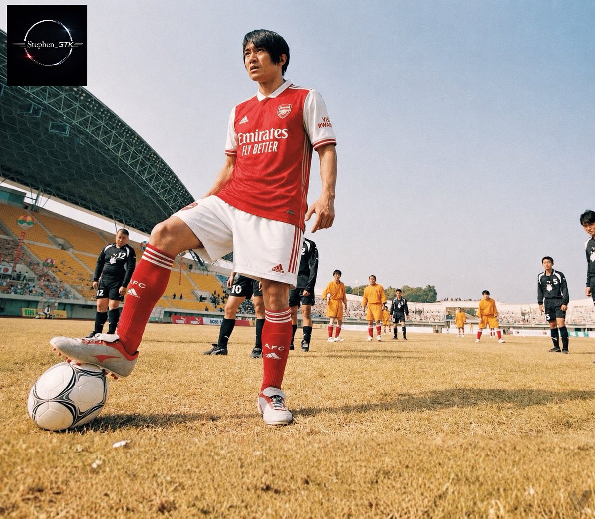 Stephen_GTK's tweet photo. Maybe this is the winger  Arsenal are trying to sign, and that is why a deal is taking so long. https://t.co/9p5Oqy9tr1