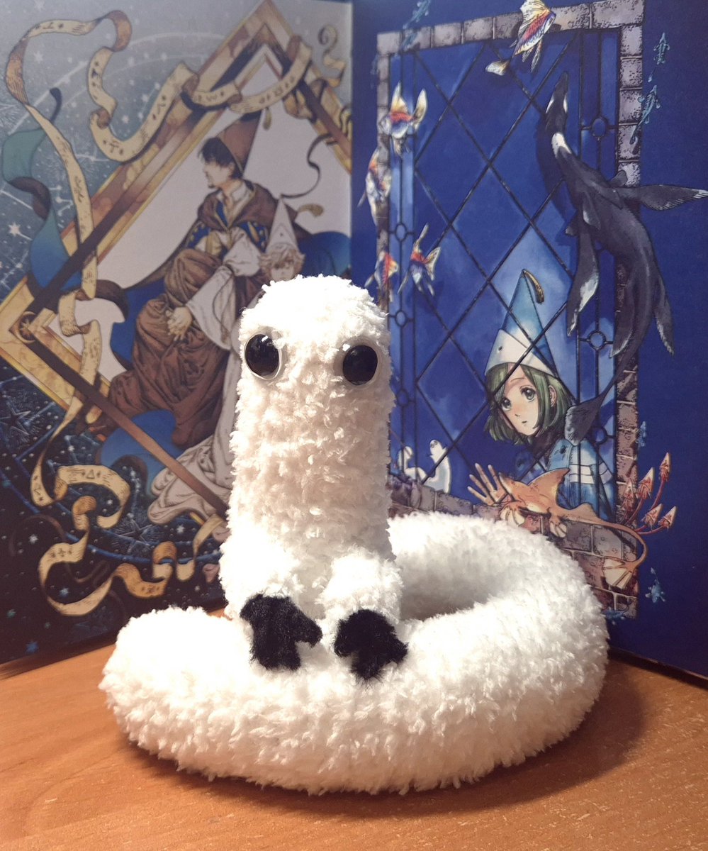 Jen_626_art's tweet photo. Mini brushbuddy from Witch Hat Atelier.✨️✨️
Я нарешті зробила його, і готова зробити його ще раз на замовлення. Залишу посилання до Інстаграму тут:
https://t.co/UEMTPOGXSK

#укртві #укркрафт #craft #crochet #witchhatatelier #brushbuddy https://t.co/YobrlHSQmh