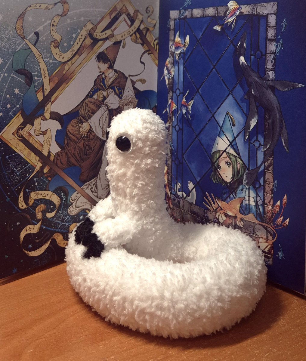 Jen_626_art's tweet photo. Mini brushbuddy from Witch Hat Atelier.✨️✨️
Я нарешті зробила його, і готова зробити його ще раз на замовлення. Залишу посилання до Інстаграму тут:
https://t.co/UEMTPOGXSK

#укртві #укркрафт #craft #crochet #witchhatatelier #brushbuddy https://t.co/YobrlHSQmh