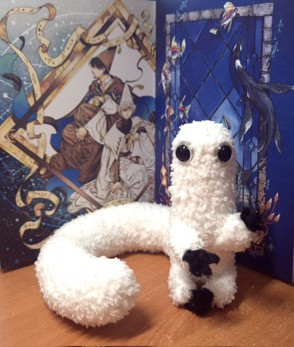 Jen_626_art's tweet photo. Mini brushbuddy from Witch Hat Atelier.✨️✨️
Я нарешті зробила його, і готова зробити його ще раз на замовлення. Залишу посилання до Інстаграму тут:
https://t.co/UEMTPOGXSK

#укртві #укркрафт #craft #crochet #witchhatatelier #brushbuddy https://t.co/YobrlHSQmh
