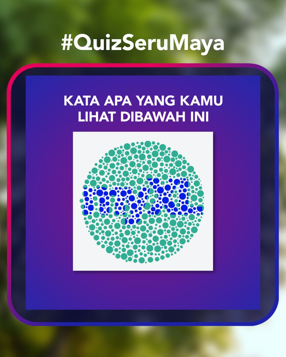 myXLCare's tweet photo. G I V E A W A Y LAGI!

Maya mau bagi-bagi SALDO GOPAY lagi nih!💸

Mau jadi salah satu yang beruntung? Gampang banget! Yuk ikutan #QuizSeruMaya sekarang juga👇 https://t.co/GQuuklyFt1