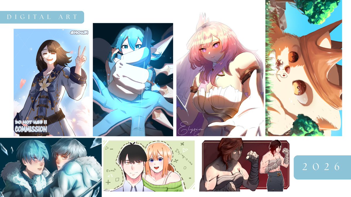 SHOUEIOFFICIAL's tweet photo. Looking for Clients, Streamers, and even Vtubers~🌸
Opening a wide service to build my portfolio as YOUR ✨PERSONAL ARTIST✨.
What you get:
✨Posters
✨Banners
✨Artworks of you for posting
✨Emoticons
🌸$10 to $20 only!~🌸
#vtuber #twitch #commissionwork #art #fypシ゚ https://t.co/JukZAh7AQV