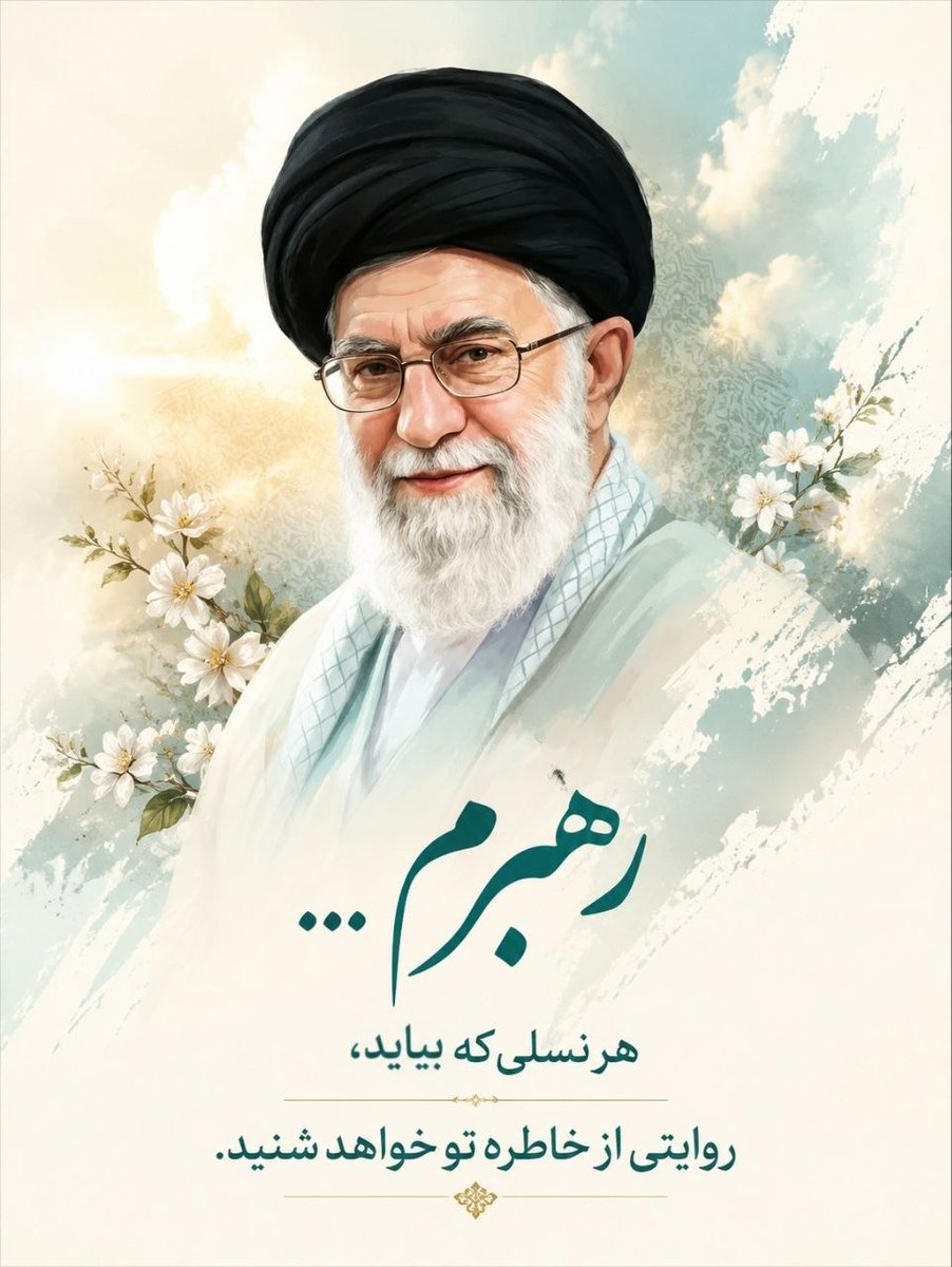 AzTbar36426's tweet photo. رهبرم...
هر نسلی که بیاید،
روایتی از خاطره تو خواهد شنید.

#ازبیت_تابهشت
#بدرقه_تابهشت https://t.co/wdUbmA0wEH