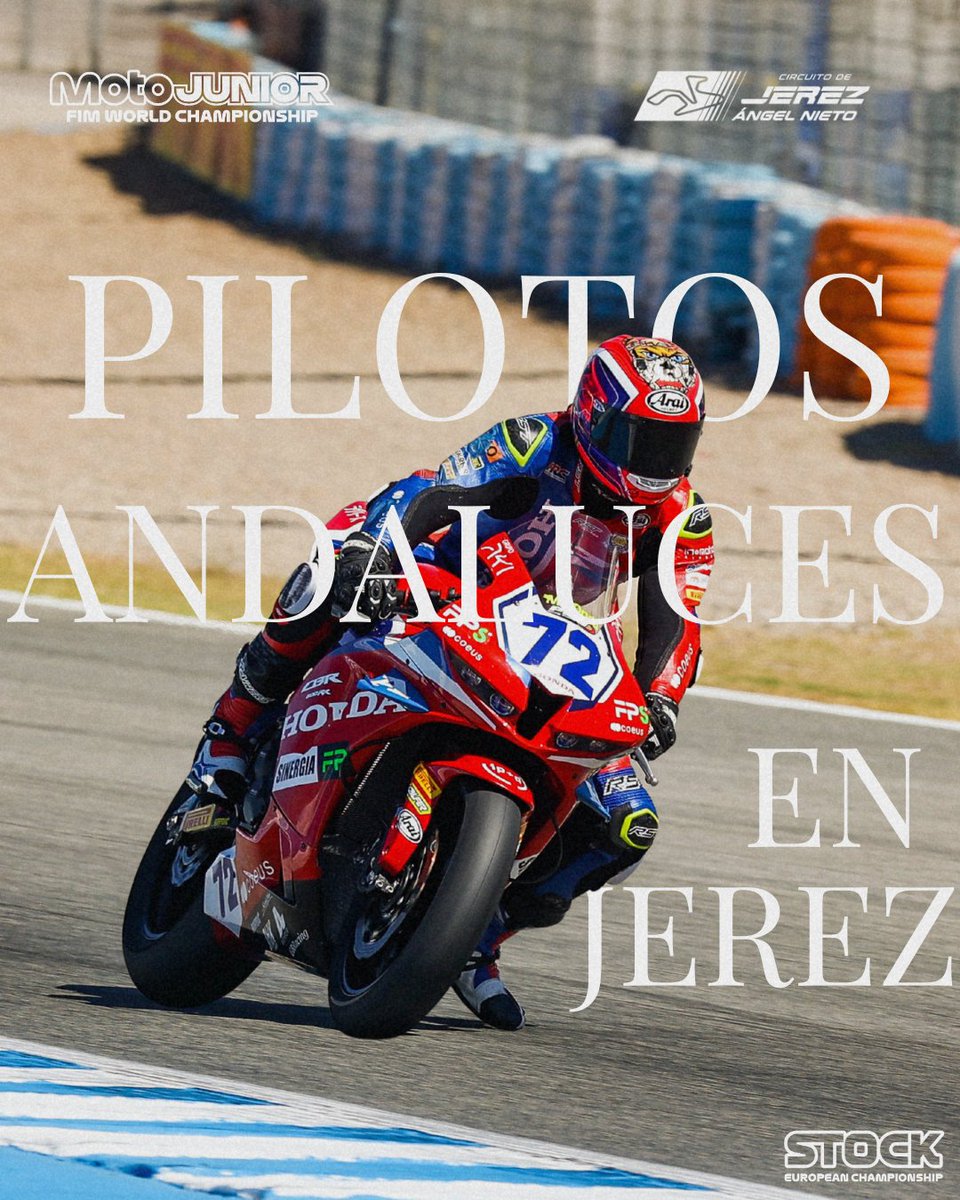 circuitodejerez's tweet photo. 💚 𝐀𝐍𝐃𝐀𝐋𝐔𝐂𝐈́𝐀 𝐓𝐈𝐄𝐍𝐄 𝐅𝐔𝐓𝐔𝐑𝐎 𝐒𝐎𝐁𝐑𝐄 𝐃𝐎𝐒 𝐑𝐔𝐄𝐃𝐀𝐒 🏁

El pasado fin de semana, durante la tercera ronda del FIM MotoJunior World Championship, el talento andaluz volvió a brillar con fuerza en el Circuito de Jerez - Ángel Nieto 💙 https://t.co/rVMbhkv7c9
