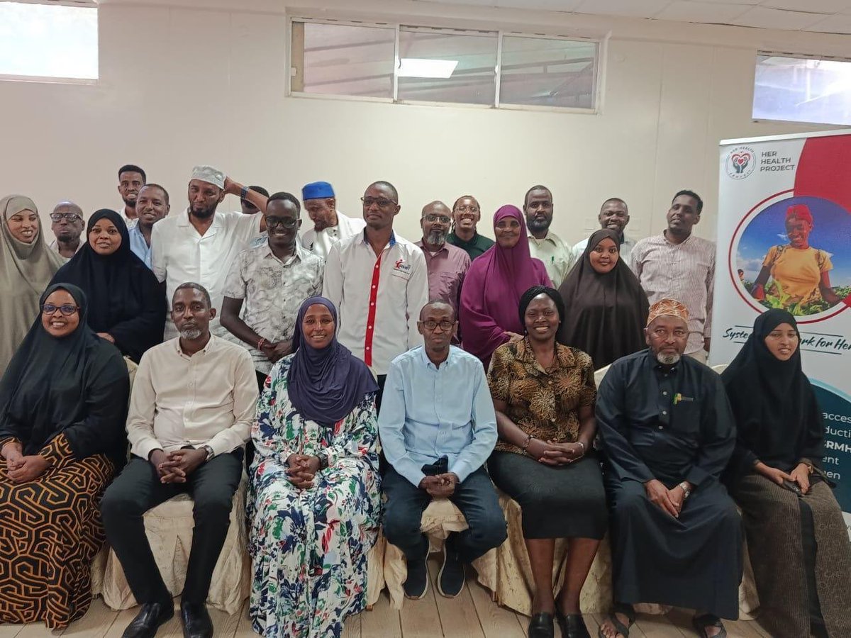 Solution_based7's tweet photo. The Her Health Initiative has officially been launched in Garissa County!
Together with @rhnkorg , SBO held a successful County Inception Meeting and paid a courtesy call to the County Commissioner to strengthen collaboration with government and health stakeholders. https://t.co/z5N0QnP5Ls