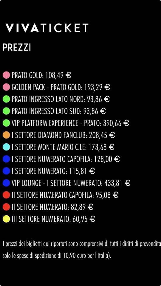 LaSambruna's tweet photo. Peccato sti prezzi ANCHE da #VascoRossi. Sono “in linea col mercato”, ok, ma restano altissimi. E x DIECI DATE all’#Olimpico. L’incasso mostre ci sarebbe stato cmq. Lui non ha certo bisogno di camparsi. E forse era l’unico a potersi permettere di mandare un segnale all’industria. https://t.co/RqHYsEk61D