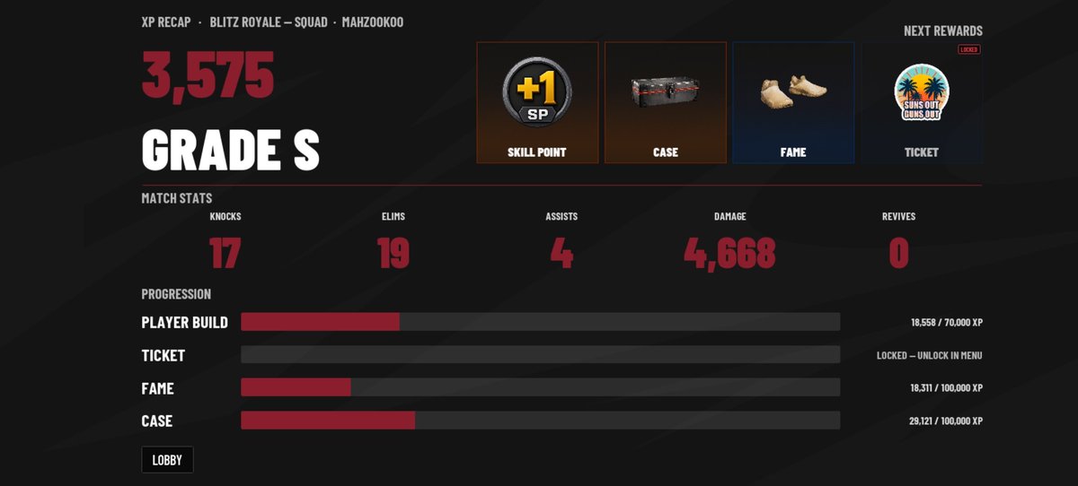 AX7_Web3's tweet photo. Just dropped into Season 10 on @KOMPETEgame 

and started at the humble “Scrub” rank with nothing but a basic skin and a dream. 

One insane match later 
19 eliminations, 
4,668 damage, and an S grade

I’m already climbing the Fame ladder and unlocking rewards. 

The grind has officially begun. 🔥

Season 10 is live, and yes you can earn free weapon skins just by playing. 

See you on the battlefield. 

@GamingOnBase