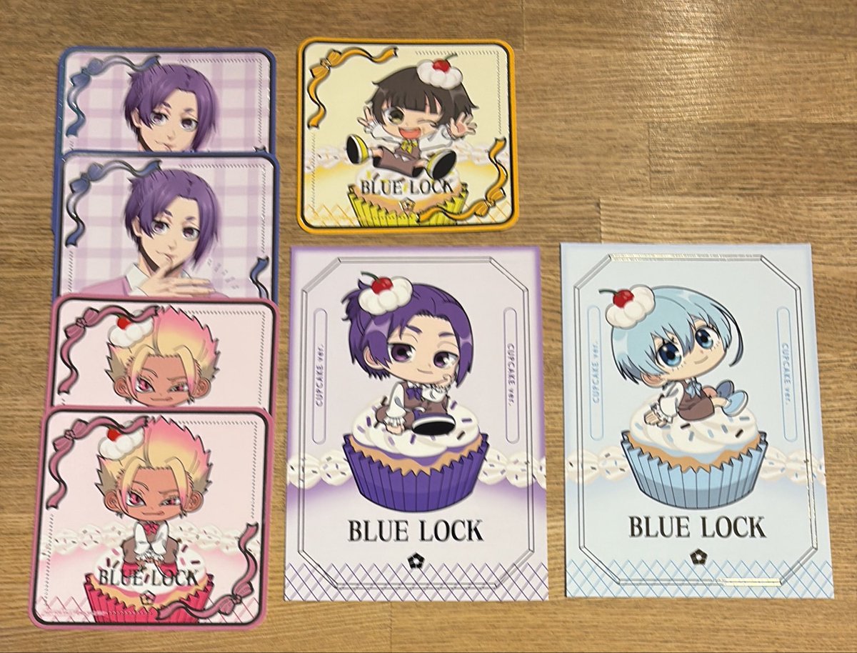 h_tori_hiki_1's tweet photo. 【交換】 ブルーロック ステラマップカフェ 特典 コースター ポスカ

譲→玲王(等身) 蜂楽 玲王 氷織 士道(SD)

求→千切 潔(友人分) (SD)

ただいま秋葉原店内におります

検索からでもお気軽にお声掛けください🙇‍♀️ https://t.co/MnjfpGii7N