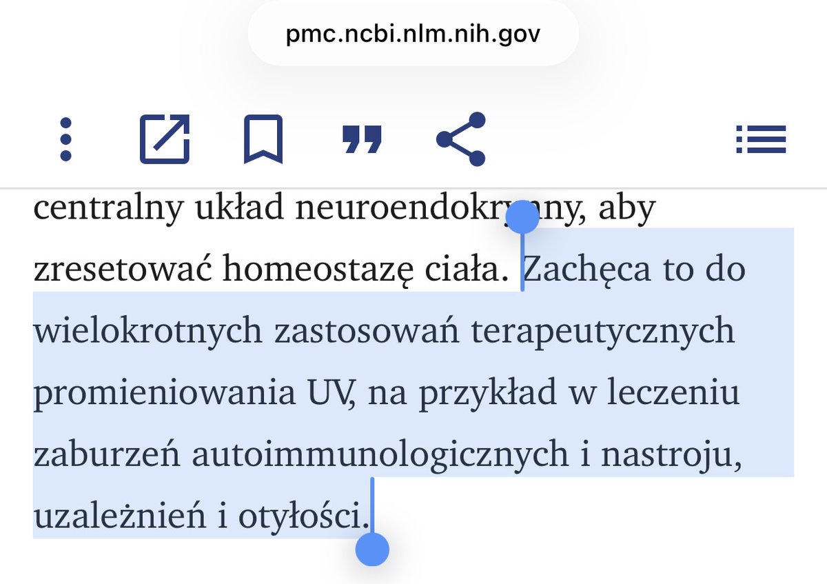 SebKilichowski's tweet photo. Dermatolodzy: UV jest szkodliwe i trzeba je unikać za wszelką cenę

Tymczasem nowe badanie „Jak światło UV dociera do mózgu i układu hormonalnego przez skórę i dlaczego” zrobione przez POLAKÓW 🇵🇱

👉więcej w mojej nowej książce Słońce bez filtra https://t.co/usMpPkZygm