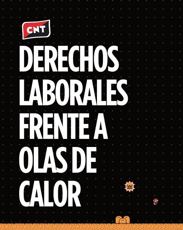 CNT_Gr's tweet photo. DERECHOS LABORALES FRENTE A LAS OLAS DE CALOR ☀️🪭

🧵(1/3) https://t.co/tkXPs6oupl