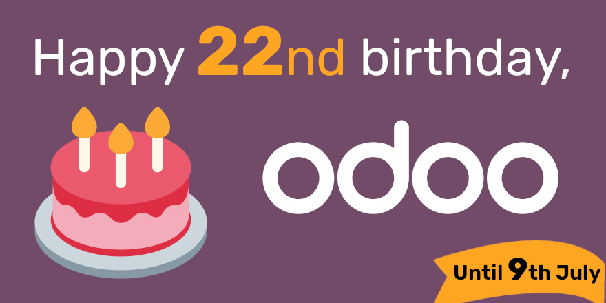 garazdcreation's tweet photo. On July the 6th, Odoo celebrates its 22nd birthday. This is a giant age for a software company, especially when everything is changing so fast. We congratulate @Odoo and announce a promotion with a 22% discount on all Odoo Apps by Garazd Creation https://t.co/HwcN2IaomU
#odoo https://t.co/nPq7FkgMbR