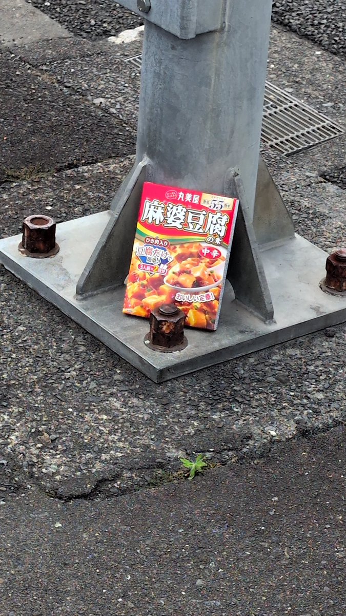Noel_Triumph_'s tweet photo. ウォーキング中に変なもの見つけた（笑） https://t.co/TwjeIjbBjx