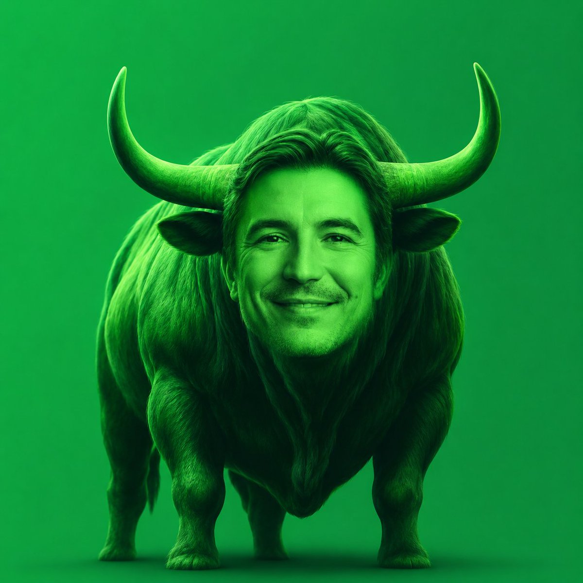 GreenBullHood's tweet photo. The Robinhood Chain Meme Era has started! 🟢🐂

75% of the supply has been airdropped to @vladtenev — The Green Bull's wallet.

Robinhood's mission has always been to democratize finance for all, taking inspiration from the legendary folklore hero Robin Hood: take from the rich and give to the poor.

Now it's time to bring that spirit on-chain.

0x31BE8f7485e36928C9De86566c62da82d4B6BF81

$VLAD