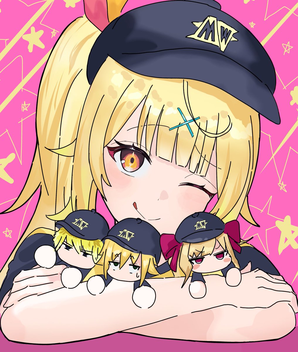 Lala_maruyaki's tweet photo. #にじさんじアルプススタンド
#サラ星図

金髪シナジー🌟 https://t.co/otQ7LsVBZ1