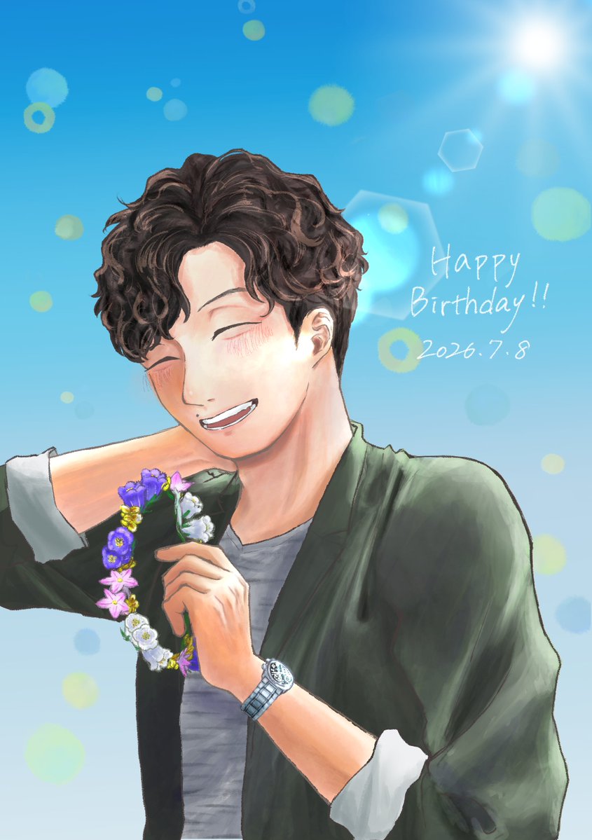 1mimann's tweet photo. ✨💐- ̗̀ 𝙷𝙰𝙿𝙿𝚈 𝙱𝙸𝚁𝚃𝙷𝙳𝙰𝚈  ̖́-💐✨
 #志摩一未誕生祭2026 https://t.co/ioFZ1iDM9g