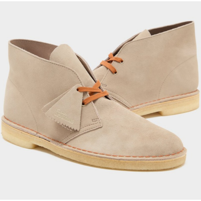 Modculture's tweet photo. It’s final discounts time in the sale, with these discounted Clarks Originals desert boots now in the Size? sale in some popular shades. Don't got discounted as often as they used to. https://t.co/rPq8vYLI5j https://t.co/yGUnbfF5jE