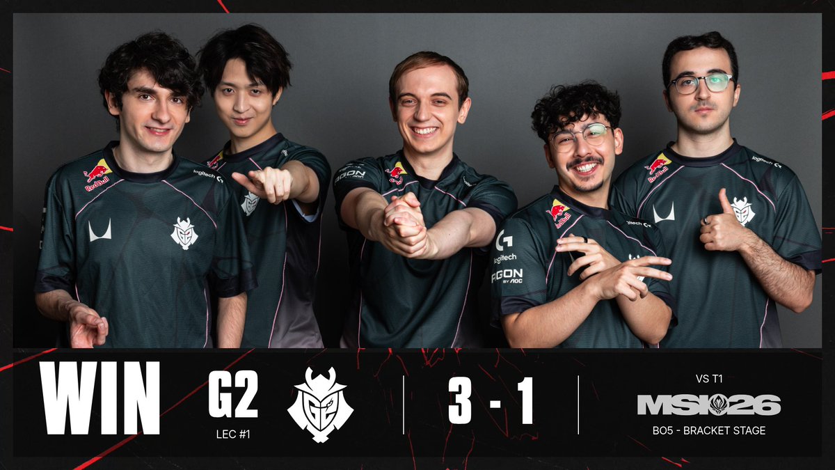 OTP_LoL's tweet photo. ILS L'ONT FAITTTTTTTTTTTTT !

L'EUROPE > LA CORÉE

C'EST ÉNORME, G2 ÉLIMINE T1 DU MSI ! https://t.co/A7E6Gp1OPf