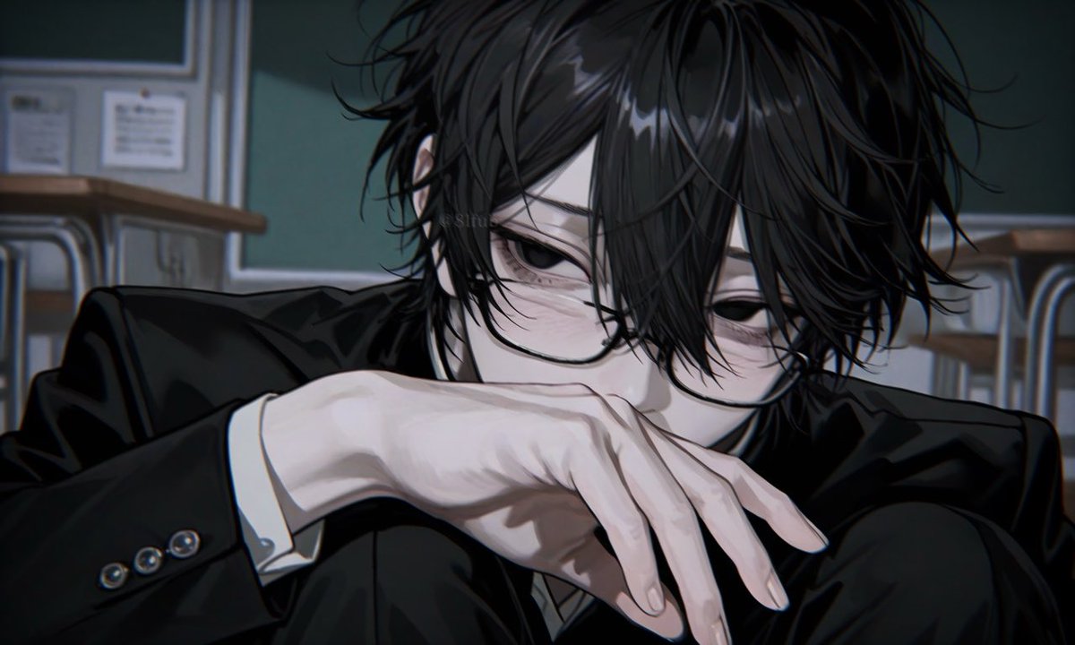 8lfub's tweet photo. 黒髪 × 学ラン × 陰キャ × 眼鏡 👓🖤 https://t.co/QVt5aYYmtw