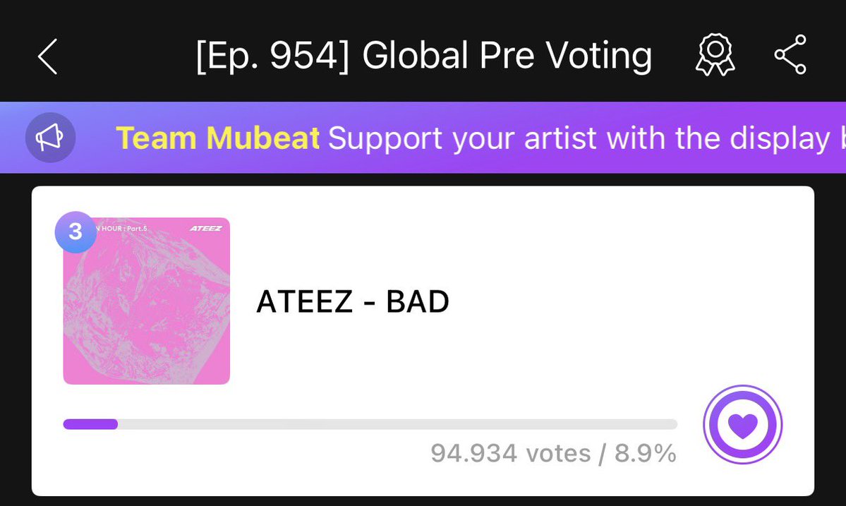 HONGSMINGKI's tweet photo. since music bank voting is closed, this is an update for music core ‼️‼️
closes: in 16 hours, july 9th, 11am KST
where: on muniverse and mubeat
rank on mubeat: #3
rank on muniverse: #4
goal: win both https://t.co/cpLL5PeCZU