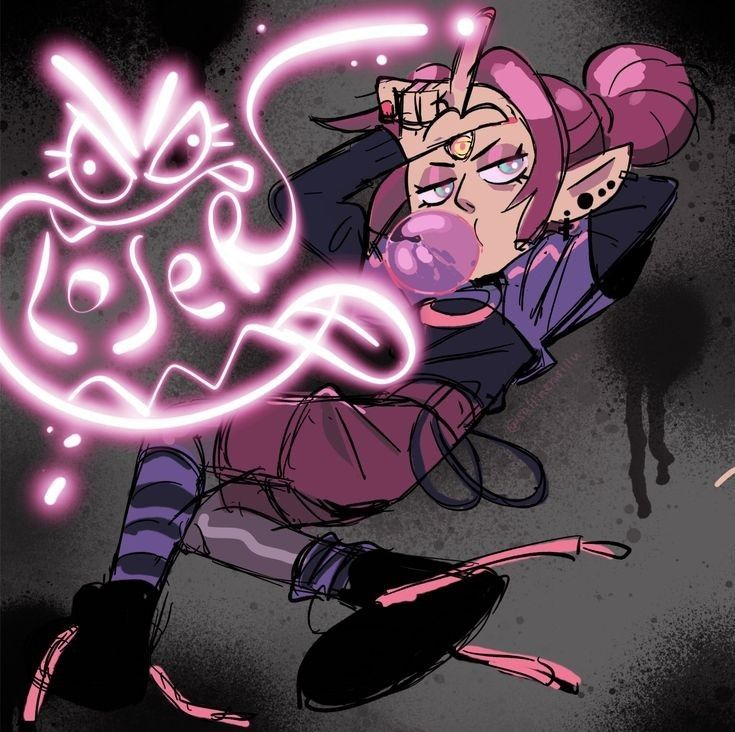 BoschaShrine's tweet photo. the prettiest silly in the school (art made by @sallinensillu) https://t.co/mJrKiFMCmj