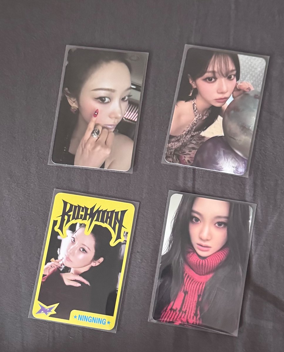 ljenooo593's tweet photo. wts // want to sell

★ aespa photocard 
✨ nego allowed
✅ shopee free ong 
✅ good condition
✅ rd kamar
🎀 splitpay only
🎀 take all 300 boleh nego
🎀 untuk satuan minim take 2
❌ exclude pack 5k

yang mau tanya tanya atau minta vidcon boleh pc yaa, thank you! https://t.co/azCpKi0Zrg