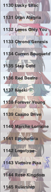 overheatlol's tweet photo. i've been wondering why casino drive is grouped with (soon to be) playable trainee umas https://t.co/oNmezYS5xu