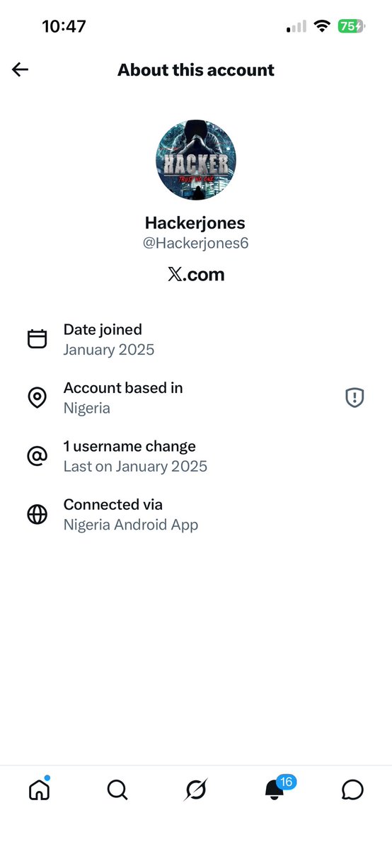 martinmother1's tweet photo. Here’s a tip for you. If you are going to try and scam people maybe don’t have HackerJones as your Twitter handle? #scammeralert https://t.co/GBpztL81RF