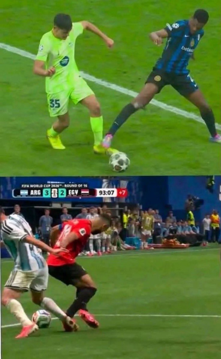 TraceWithDiG's tweet photo. @Roger_Tibil @garyalsmith @kwakuasanteb The same thing happened to us against Inter Vs Barcelona 
Your double standards is stinky
Cry more https://t.co/NWJO1ll0hX