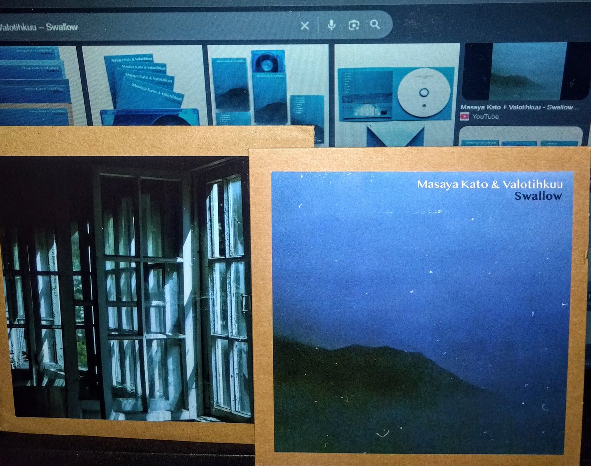 mellozaemon's tweet photo. #加藤雅也🇯🇵 & #Valotihkuu🇷🇺 Swallow('21)
#Soundart #FenderRhodes #TapeLoop
The track titles are named after ingredients of
dyestuffs, pigments for blue colors. https://t.co/AAW4bblLRT
