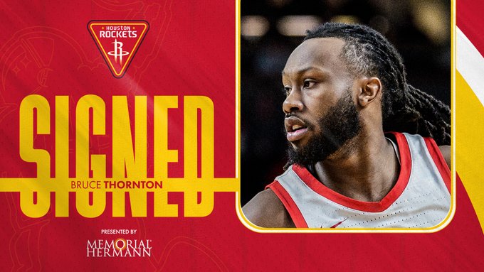 JB10126F's tweet photo. OFFICIAL: The Rockets inked rookie guard Bruce Thornton to a deal. He’ll suit up for Houston at the 2026 Las Vegas Summer League, running July 9–19. https://t.co/d42XyM1Zp1