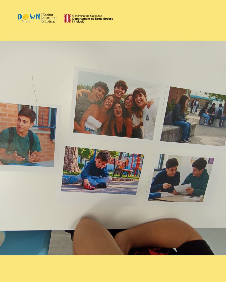 DOWNTARRAGONA's tweet photo. 🌱Avui, al Servei de Psicologia de l’Associació, hem treballat un tema molt important durant l’adolescència: la soledat i les relacions socials. 

Amb el suport del Departament de Drets Socials i Inclusió @dsocialscat https://t.co/F3gcWgFY2M