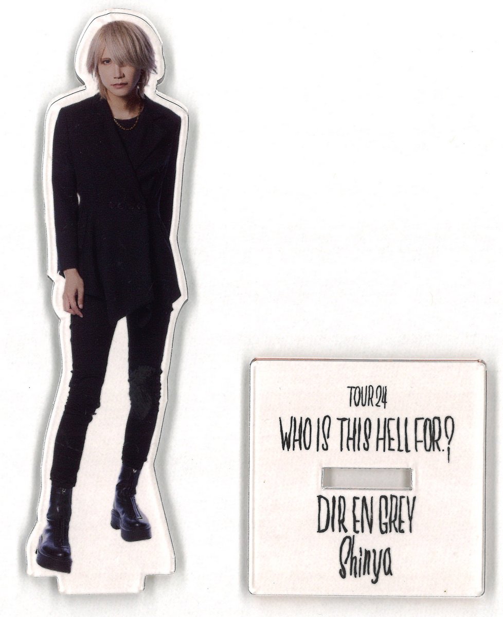 DIR EN GREY TOUR24 WHO IS THIS HELL FOR? Shinya アクリルスタンド