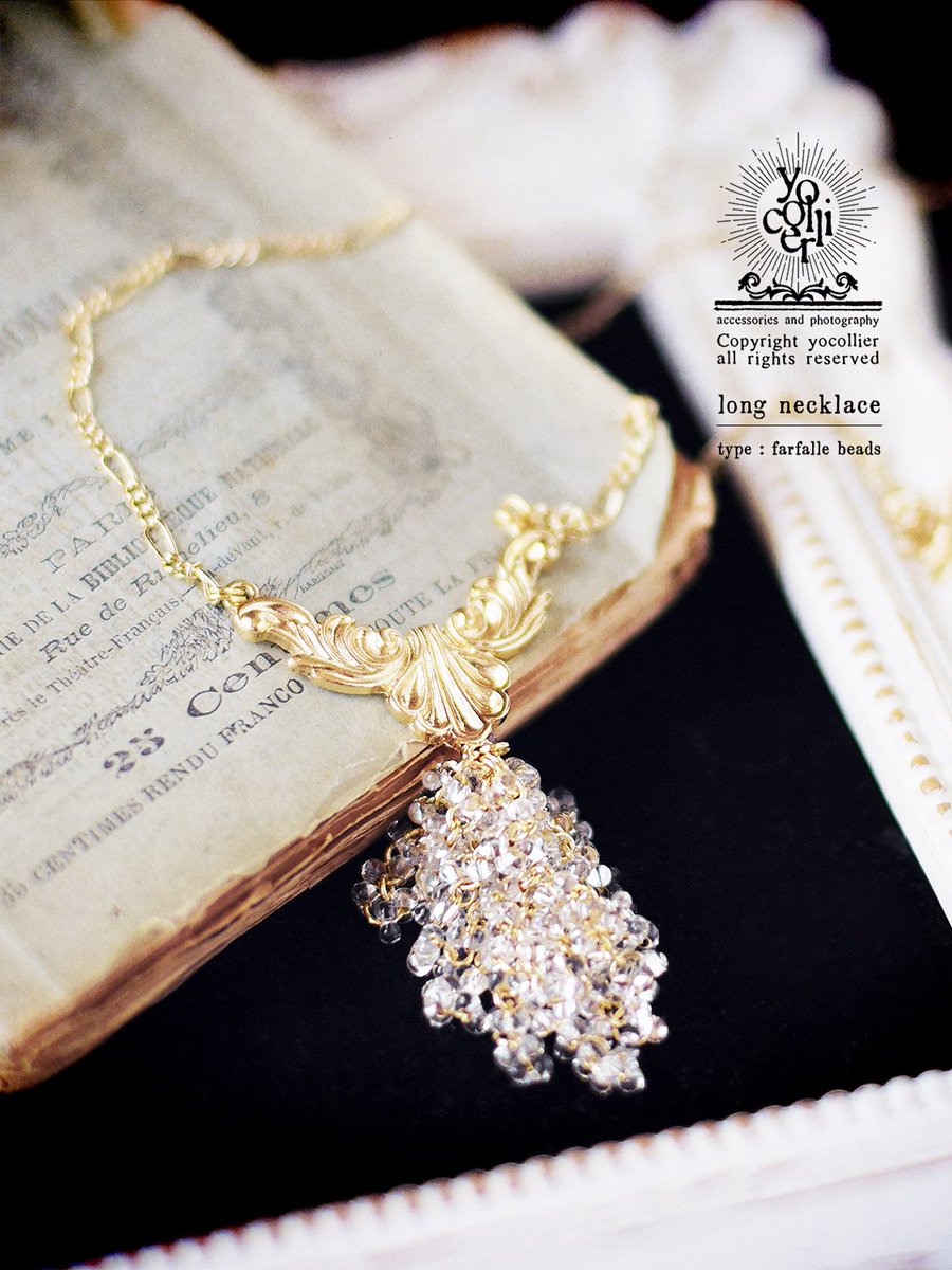 yo_collier's tweet photo. ロングネックレス
type : classical × modern
┈┈┈┈┈
#yocollier #ハンドメイドアクセサリー #ハンドメイドネックレス #ロングネックレス https://t.co/TsxwNA5Dlh