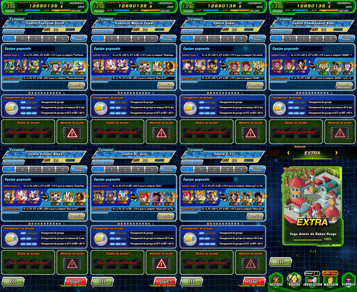 Ambre_thr's tweet photo. Voici toutes mes teams pour 100% le Dokkan Frontier Saga du RR 🔥✨
N'hésitez pas à partager vos idées de teams aussi, ça aidera forcément :) #DokkanBattle https://t.co/jmdVMiLSgX