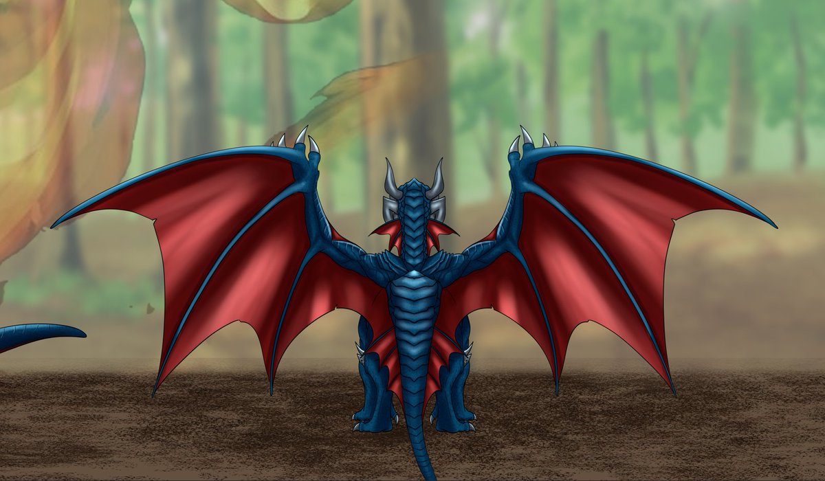 voidcosmosaura's tweet photo. decided to post the commission i got from marlene145 on Discord, of my dragon Zherathul. had to separate the single item into three cause of how big it was. ^^;=;^^ https://t.co/s9Xqvdbszh