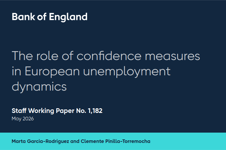 ERCbyERUNI's tweet photo. Congratulations to our researcher, Clemente Pinilla-Torremocha, on the publication of his latest Bank of England Staff Working Paper.

Read the paper: https://t.co/Oz0Vwfupc7

#Economics #Macroeconomics #LabourMarkets #Research #BankofEngland #Europeanresearch https://t.co/Npsr9be2EN