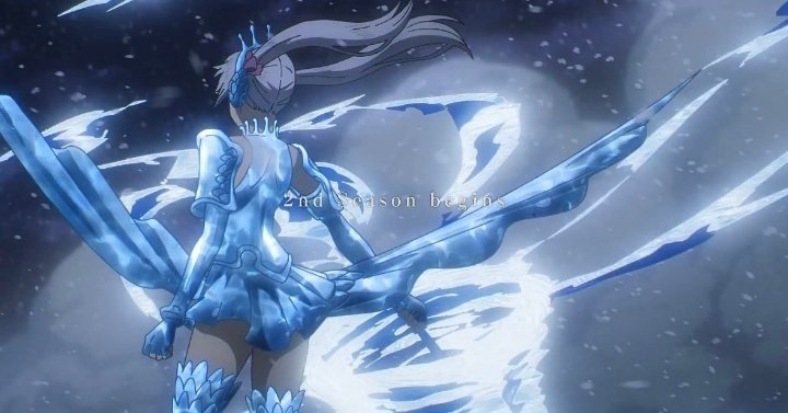 Liebefan15's tweet photo. I love the contrasting skin colours for Noelle's two forms and how the armour is a more vibrant blue. Peak adaptation of the manga https://t.co/hvLJjTgJrO