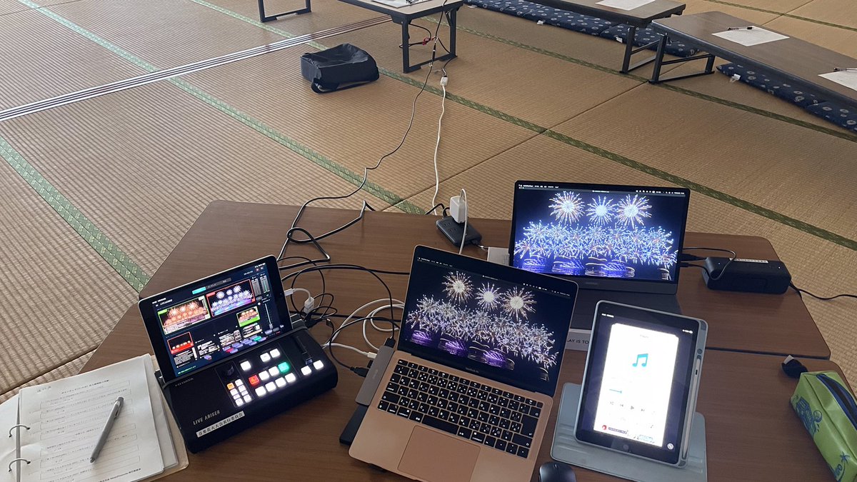 MusicFireworks_'s tweet photo. [実行委員会ボランティアを開催しました！]

実行委員会は、7月5日にうるま市内の施設をお借りして、高校生〜大人を対象としたボランティアを実施しました。

(内容) 花火鑑賞及び感想記入
　　　各種イベント準備に係る作業

#地域貢献 #沖縄県 #うるま市 https://t.co/JSpWkdoPtU
