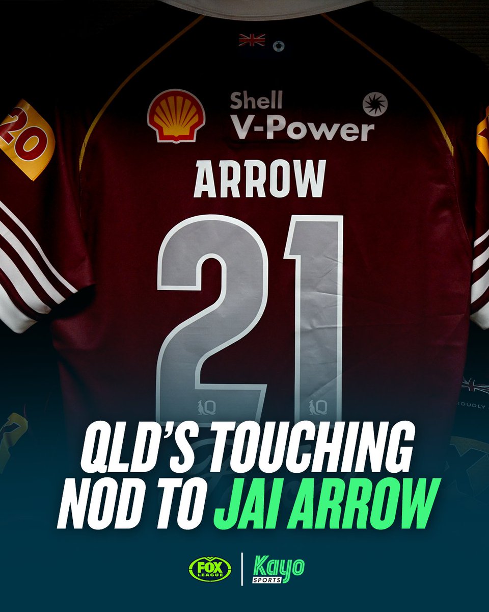 kayosports's tweet photo. The Maroons have an extra jersey in the sheds for the decider ❤️ 

#Origin #NRL https://t.co/PF4dx6xvkI