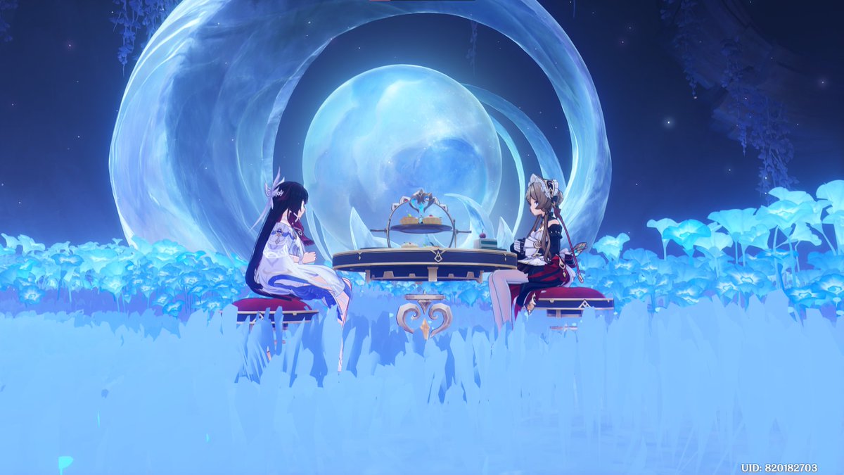 jetzpond's tweet photo. M: ไว้คราวหน้าชวนเล่นเกมที่ยากกว่านี้ ฉันรู้จักเกมคณิตศาสตร์สนุกๆเยอะเลย
C: ได้สิ ฮิฮิ 😊
M: เธอขำอะไรน่ะ?
#Sandbina #sandrone #columbina #genshinimpact https://t.co/t219kCs9uo