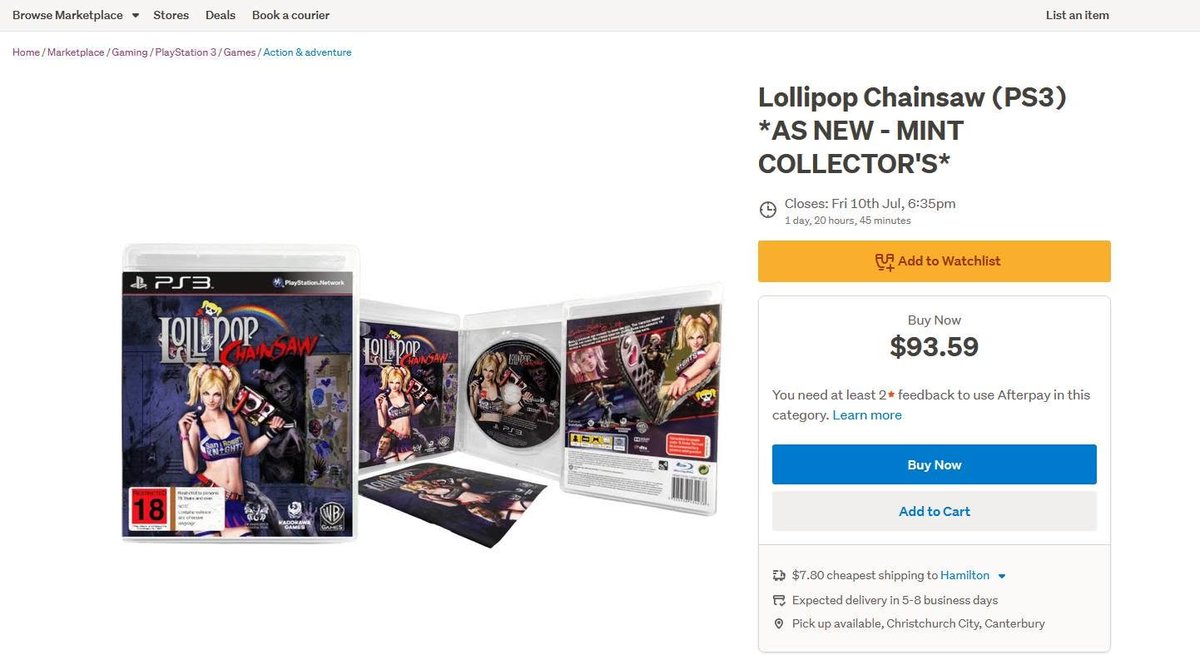 LordDweedle's tweet photo. Fuck Resellers.  New Zealand needs to reject these assholes.

This game should not cost this much fucking money.

Thank fucking god I jailbroke my PS3 recently. https://t.co/WiW3mHloec