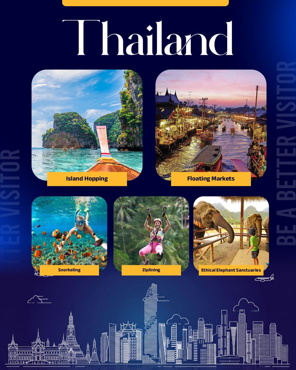 tossworldtour's tweet photo. 🌍 Destinations Where Kids Never Feel Bored!

🇸🇬 Singapore – Universal Studios &amp; Night Safari
🇦🇪 Dubai – LEGOLAND &amp; Desert Safari
🇹🇭 Thailand – Island Hopping &amp; Snorkeling

Fun-filled family vacations start here. ✈️👨‍👩‍👧‍👦

#TossWorldTourism #FamilyTravel #Singapore #Dubai #Thailand https://t.co/7mVFeu12QB
