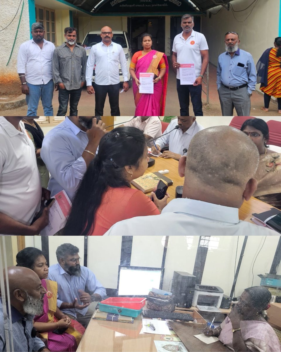 jennifer_ntk's tweet photo. நாகர்கோவில் சட்டமன்றத் தொகுதி, கணபதி புரம் பேரூராட்சிக்குட்பட்ட ஆலங்கோட்டை பகுதியில் இயங்கிவந்த அரசு மதுபானக்கடை (எண்-4801) பொதுமக்களுக்கு இடையூறு ஏற்படுத்தும் வகையில் அமைந்திருந்ததால் அதை அகற்றக்கோரி அப்பகுதி பொதுமக்கள் பல கட்ட போராட்டங்களை நடத்தி வந்தனர். நாம் தமிழர் கட்சியும் போராட்டத்தில் இணைந்து அம்மக்களுக்கு ஆதரவாக களத்தில் நின்றதோடு அரசு அதிகாரிகளுக்கு பலகட்ட மனுக்களையும் கோரிக்கைகளையும் அளித்திருந்தோம்.
தவெக அரசு அமைந்ததும் மூடப்போவதாக அறிவித்த 717 மதுக்கடைகள் பட்டியலிலும் இந்த கடை குறிப்பிடப்படவில்லை.
இந்நிலையில் பொதுமக்கள் மற்றும் சமூக செயல்பாட்டாளர்களின் தொடர் முயற்சிகளையும் போராட்டங்களையும் தொடர்ந்து இந்த அரசு மதுபானக்கடை  மூடப்படுவதாக மாவட்ட ஆட்சியர் சார்பில் அறிவிக்கப்பட்டிருப்பது பெரும் மகிழ்வை தருகிறது.
இந்த போராட்டம் வெற்றிபெற தொடர்ந்து களத்தில் உழைத்த, போராடிய ஊர்மக்கள், செயல்பாட்டாளர்கள், சமூக ஆர்வலர்கள், மாற்று கட்சியினர், நாம் தமிழர் கட்சி உறவுகள் மற்றும் பொறுப்பாளர்கள், அனைவருக்கும் வாழ்த்துக்களை தெரிவித்துக் கொள்கிறேன்.
இந்த போராட்டத்தின் ஆரம்பகட்டம்‌ முதல் ஒருங்கிணைத்து உறுதியாக வழிநடத்திய சமூக செயல்பாட்டாளர் ஐயா சுரேன் ஜோயல் அவர்களுக்கு பாராட்டுகளை தெரிவித்துக் கொள்கிறேன்.
குறிப்பாக மக்களின் நியாயமான கோரிக்கையை ஏற்றுக்கொண்டு செயல்பட்ட மாவட்ட ஆட்சியர் @collectorkki , மாவட்ட காவல் கண்காணிப்பாளர் @stalin_ips மற்றும் துறைசார் அதிகாரிகள் அனைவருக்கும் நன்றிகளை தெரிவித்துக் கொள்கிறேன்.
மக்கள் போராட்டத்தால் வெல்ல முடியாத அதிகாரம் என்று எதுவும் இல்லை என்பதற்கான சான்றுகள் தான் இதுபோன்ற வெற்றிகள்.
@NaamTamilarOrg